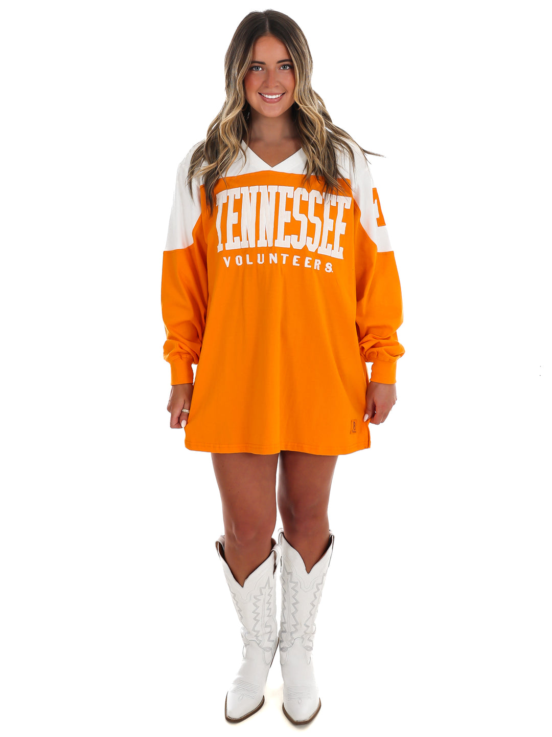 Tennessee Victory V-Neck Oversized Pullover