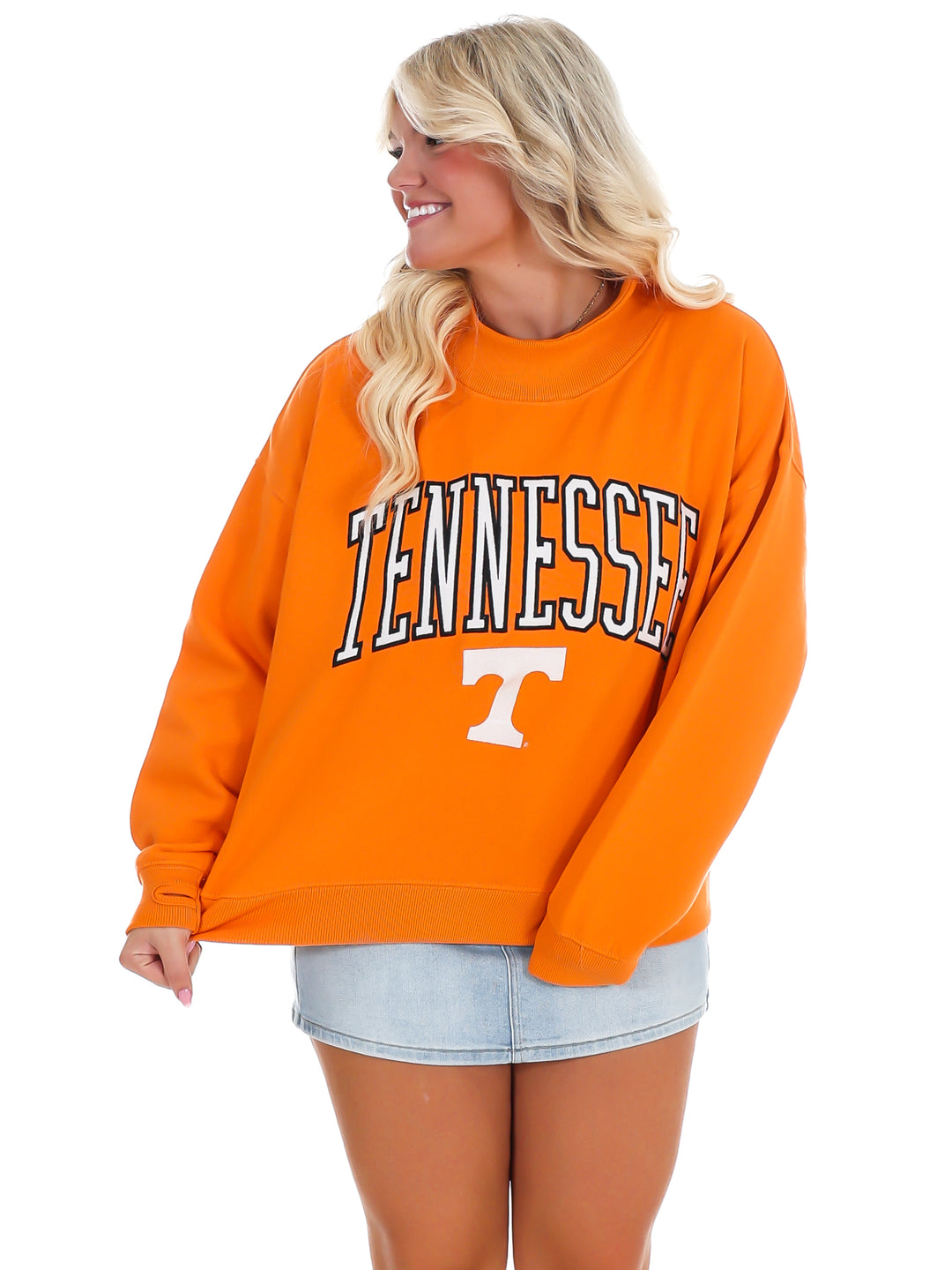 Tennessee Power T Mock Neck
