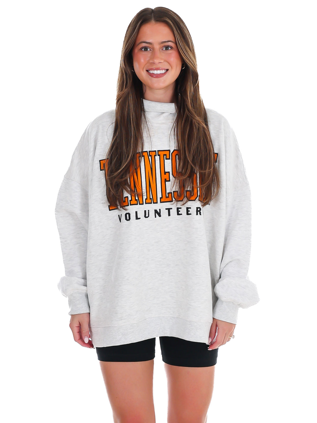 Tennessee Southlawn Echo Oversized Mock Neck Sweatshirt