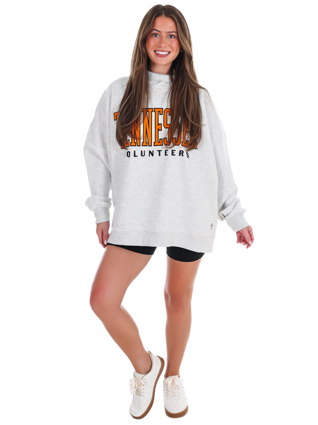 Tennessee Southlawn Echo Oversized Mock Neck Sweatshirt