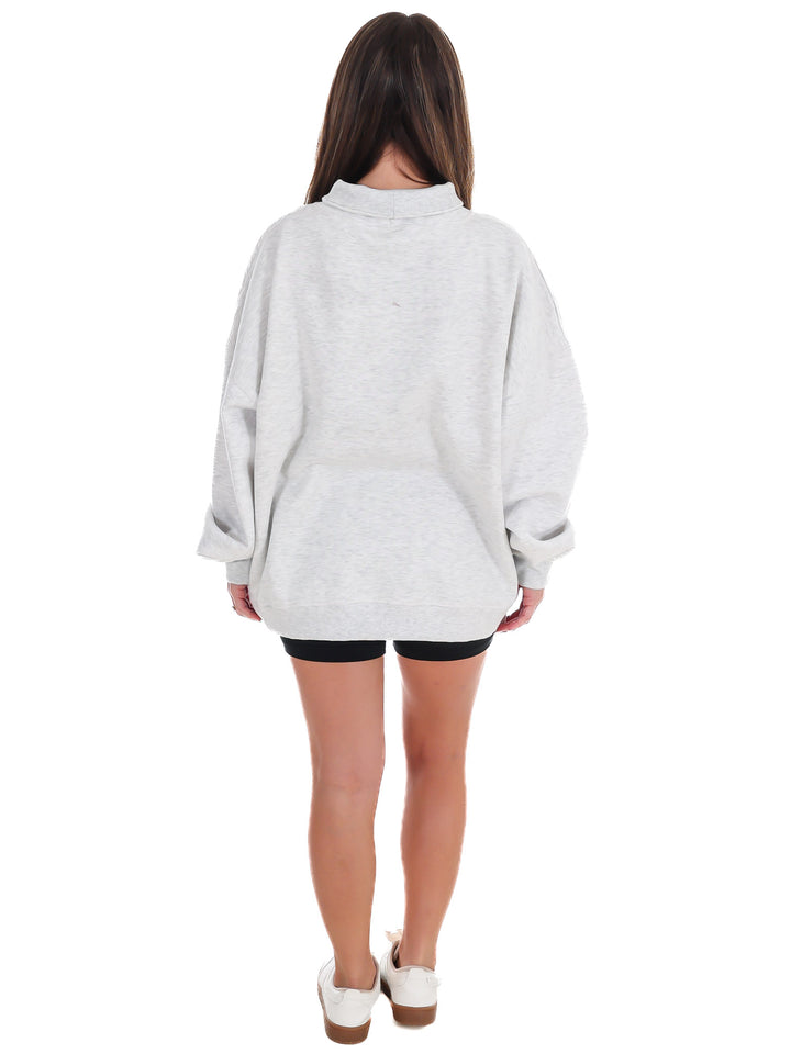Tennessee Southlawn Echo Oversized Mock Neck Sweatshirt