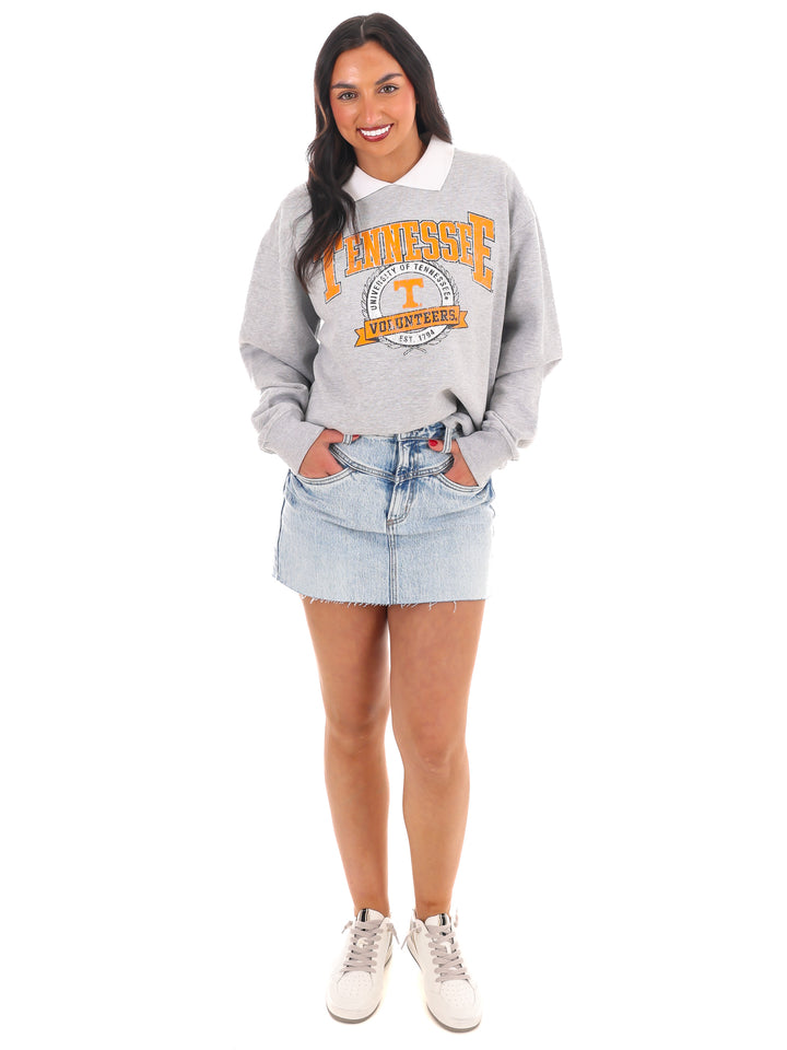 University of Tennessee Collared Fleece Sweatshirt