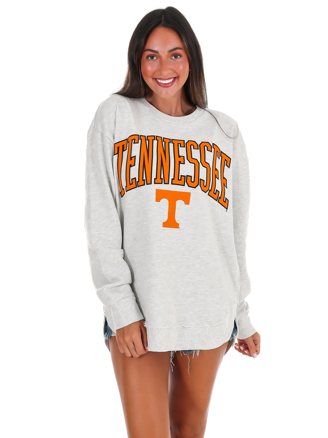 Tennessee Melange Poncho Fleece
