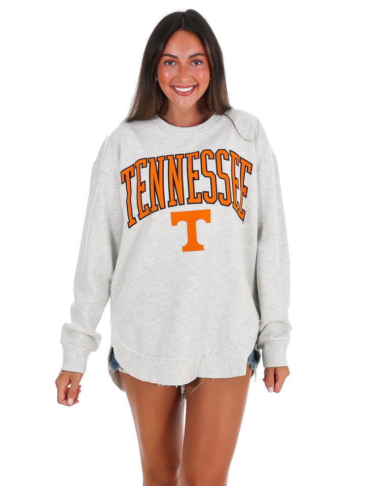 Tennessee Melange Poncho Fleece