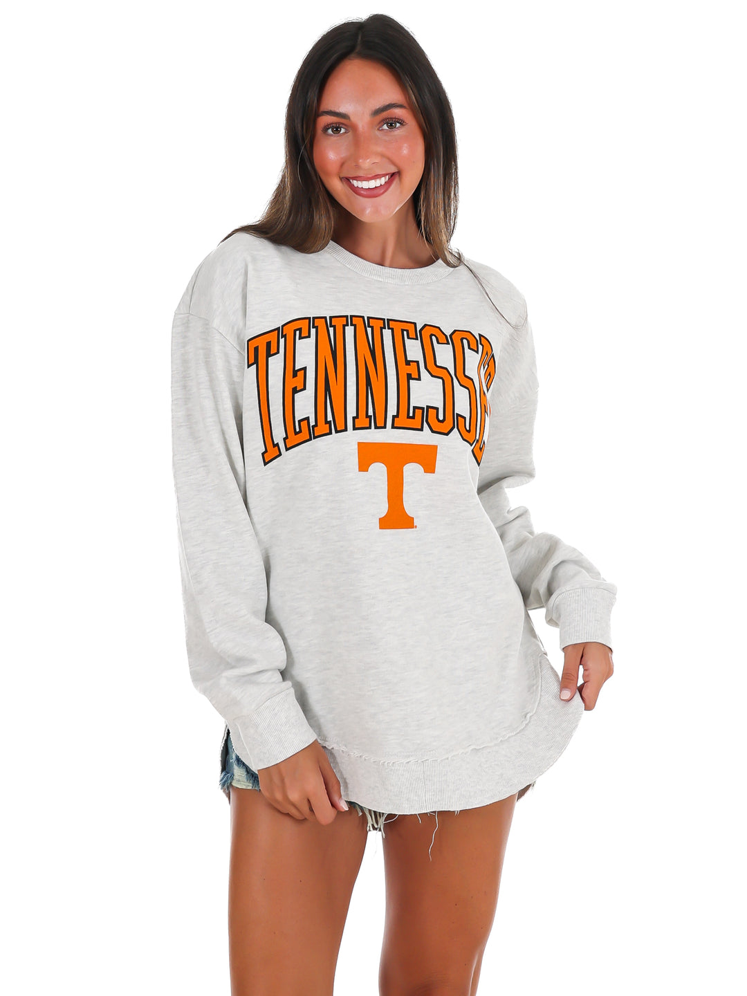 Tennessee Melange Poncho Fleece