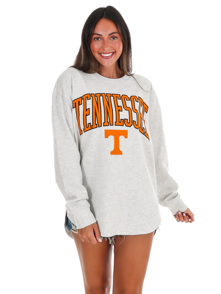 Tennessee Melange Poncho Fleece