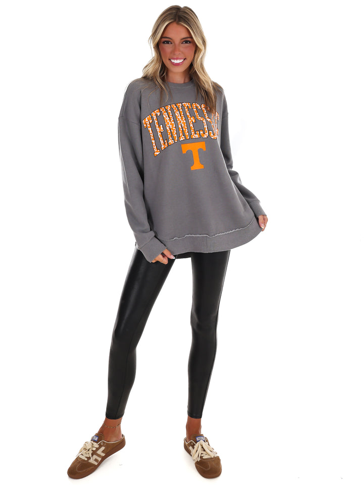 Tennessee Crewneck Hi-Lo Fleece