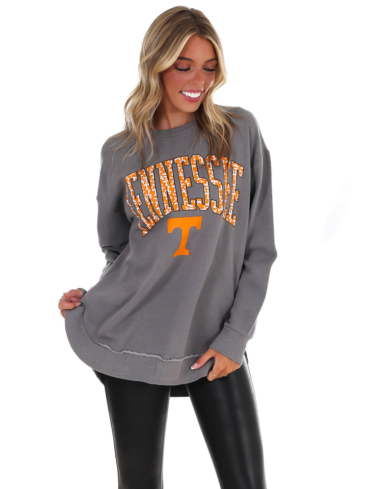 Tennessee Crewneck Hi-Lo Fleece