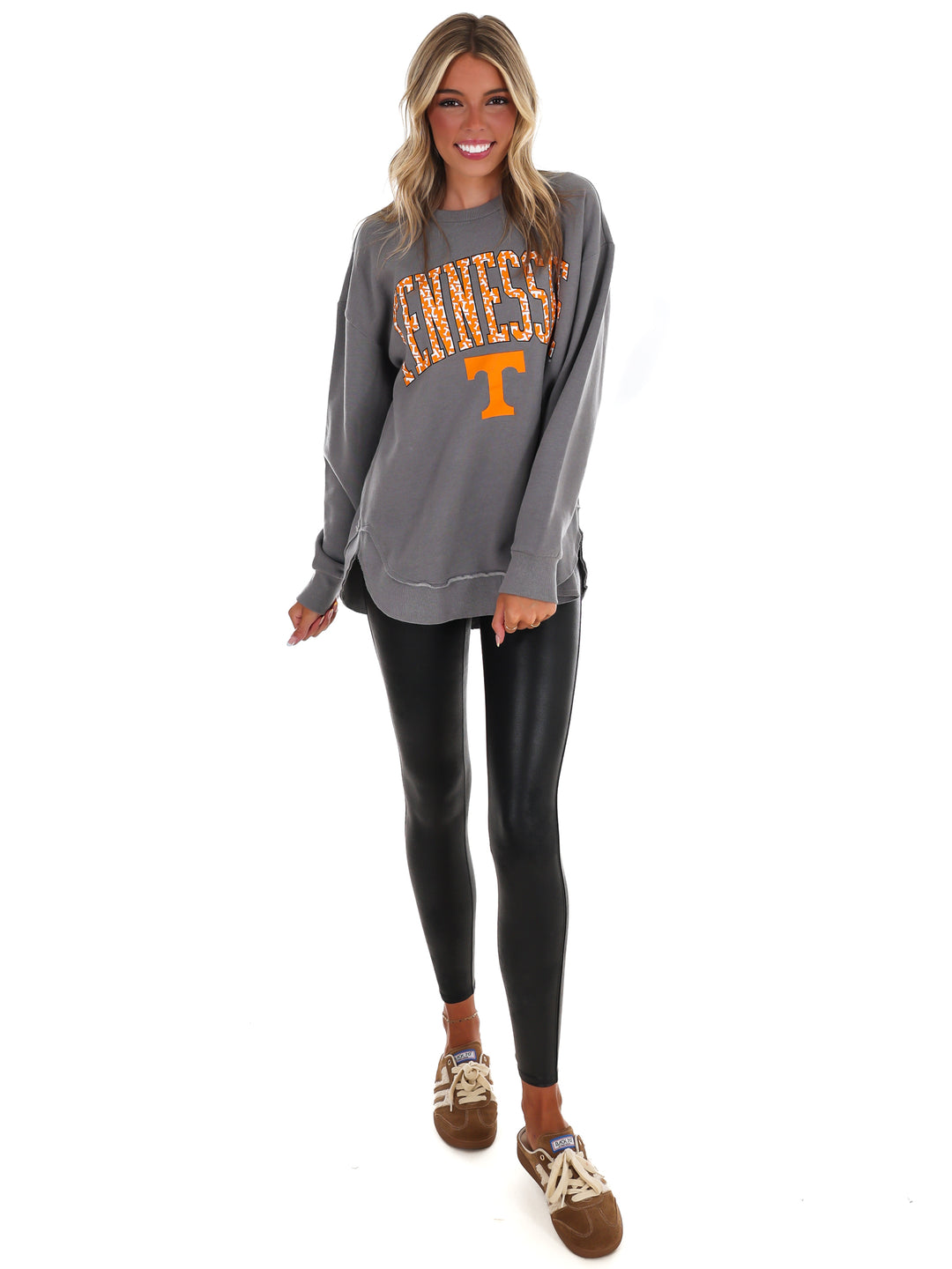 Tennessee Crewneck Hi-Lo Fleece