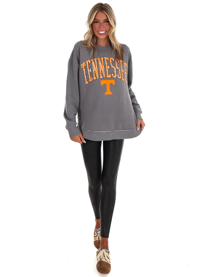 Tennessee Crewneck Hi-Lo Fleece