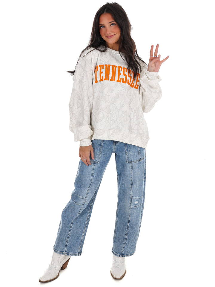Camo Arch Tennessee Sweatshirt