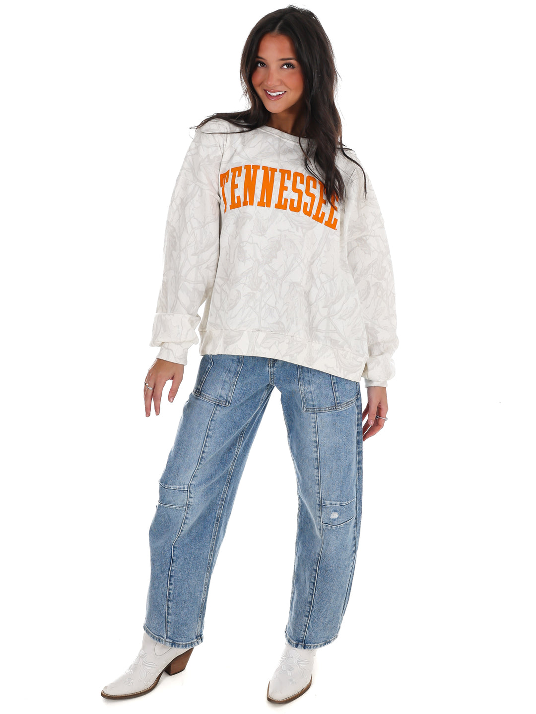 Camo Arch Tennessee Sweatshirt