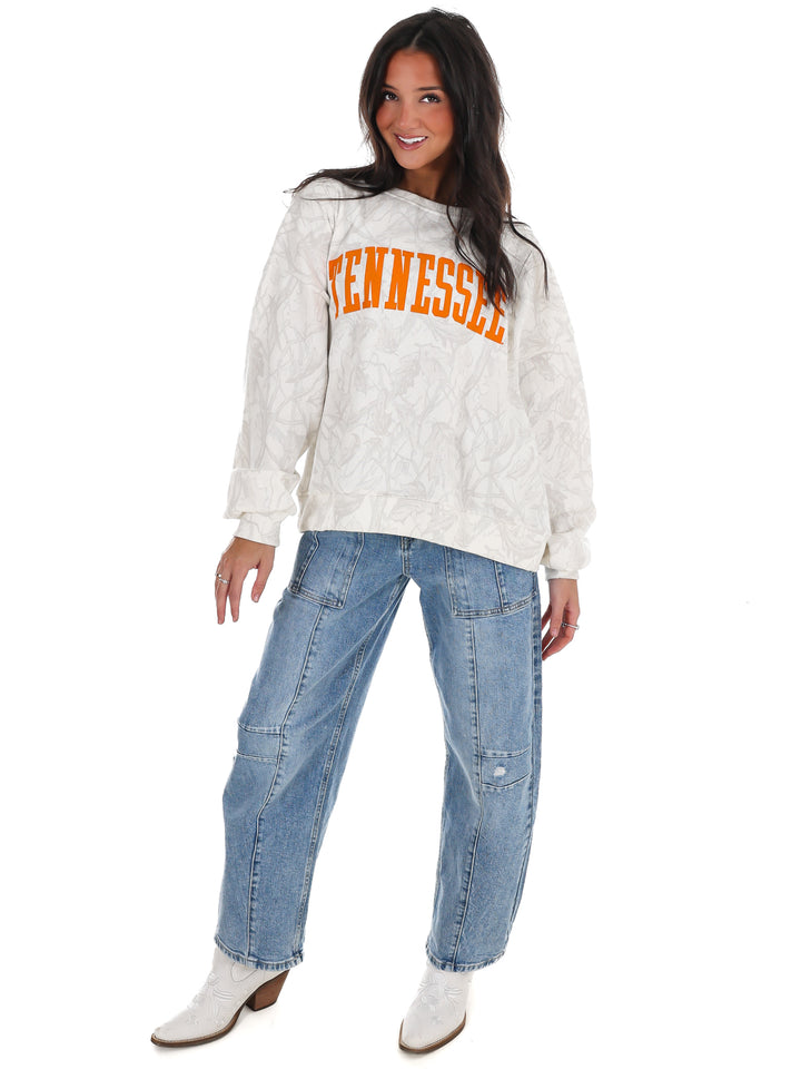 Camo Arch Tennessee Sweatshirt