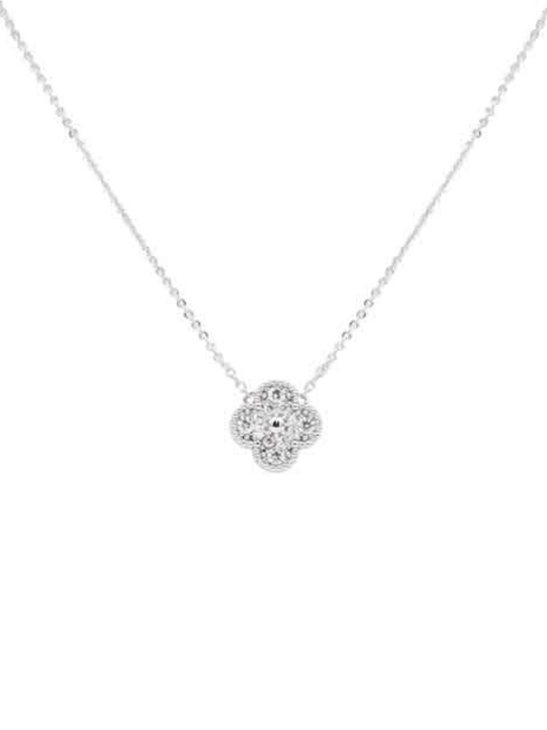 Crystal Flower Necklace