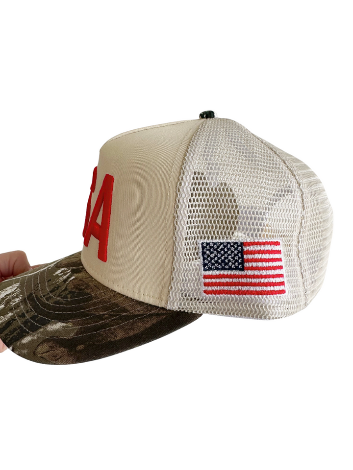 USA Vintage Trucker Hat