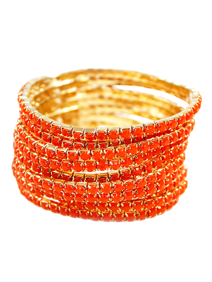 10 Strand Beaded Bracelet Set