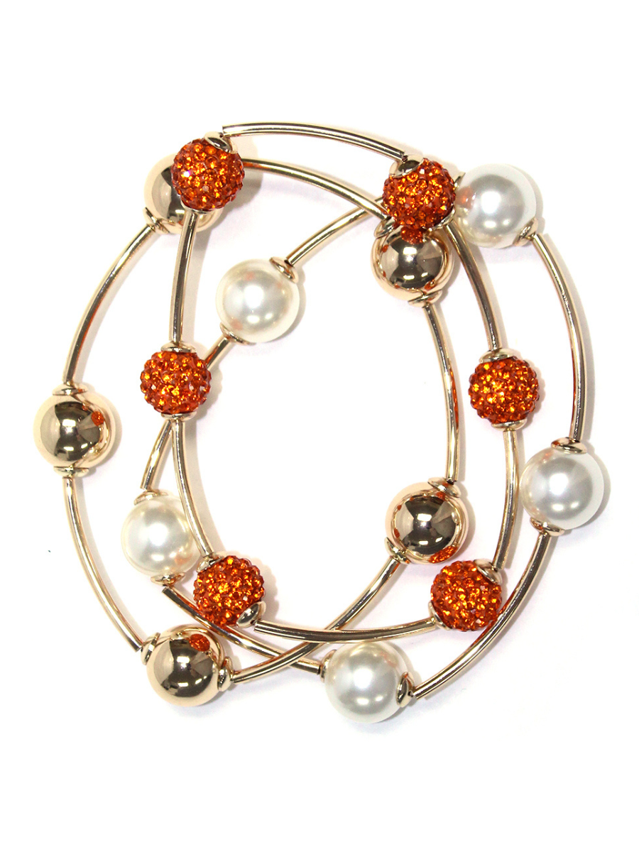 3 Strand Beaded Bracelet Set