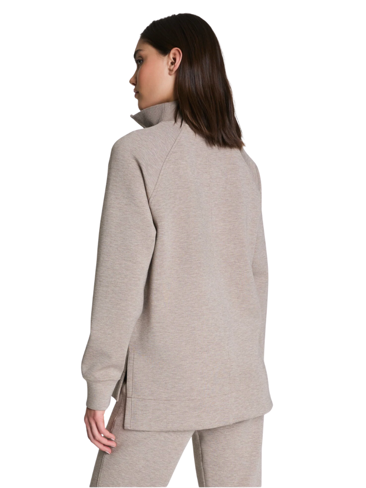 Spanx Brushed Half Zip Tunic