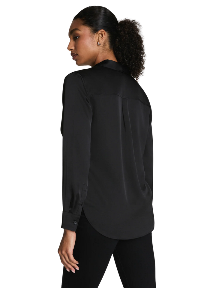 Spanx Long Sleeve Button Down Shirt