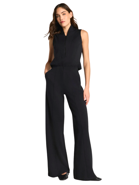 SPANX AirEssentials® Shawl Collar Half Zip Jumpsuit – Josie's Boutique