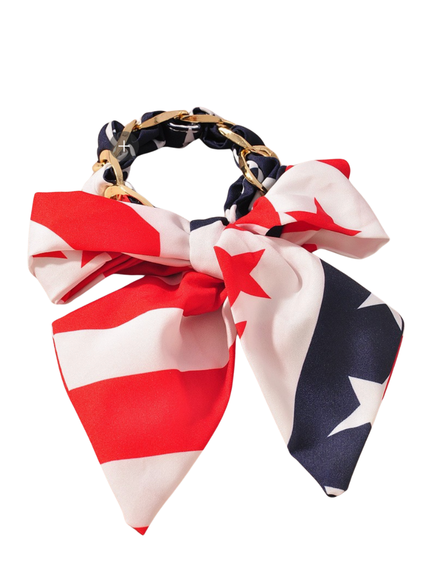 Stars & Stripes Scarf Bracelet