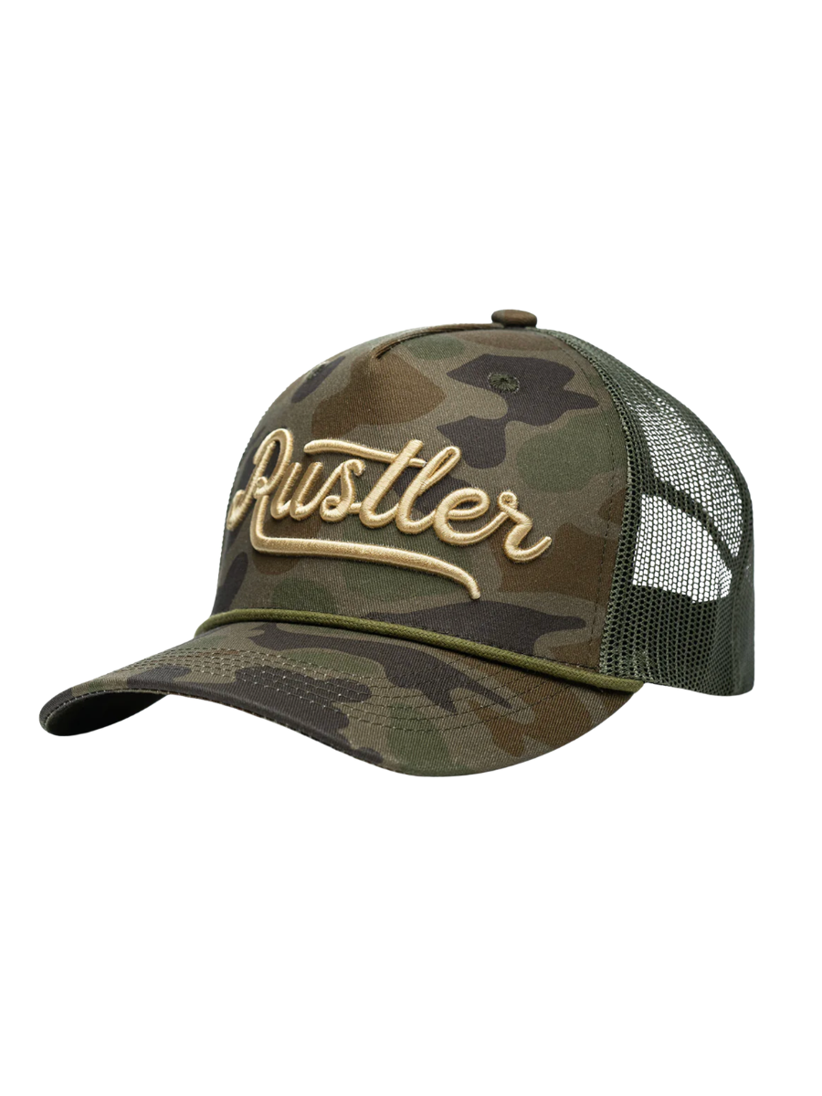 Rustler Camo Trucker Hat