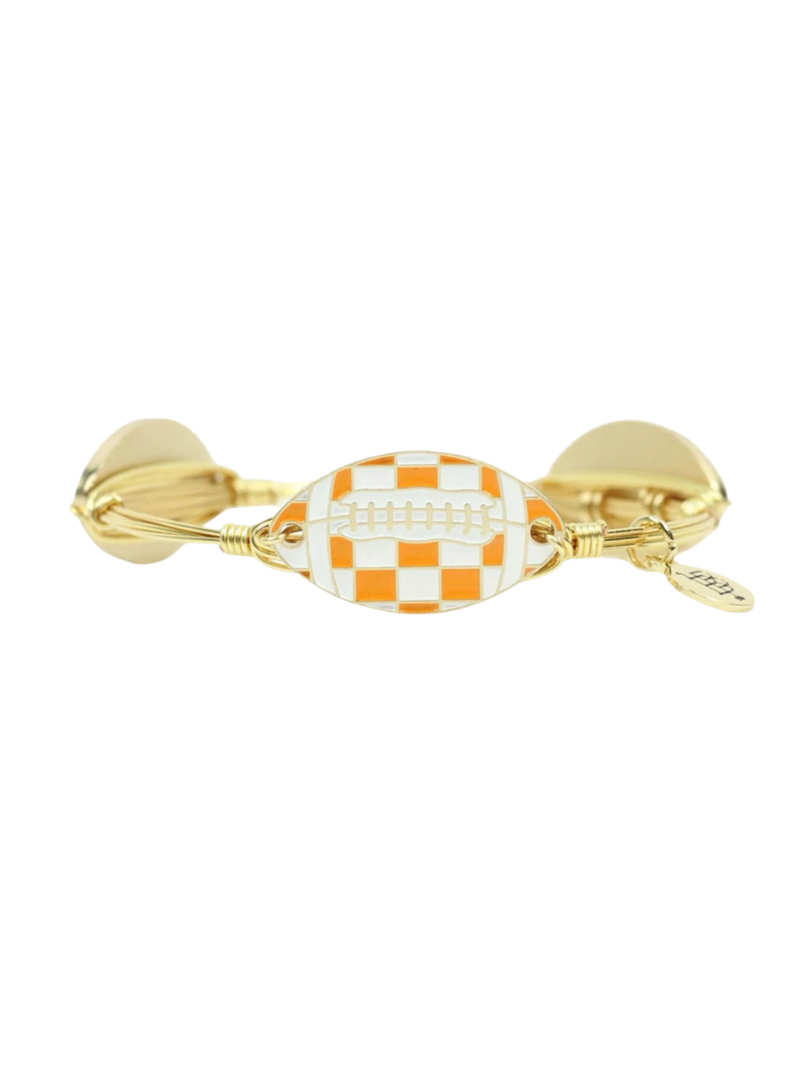 The Football Check Bangle Bracelet