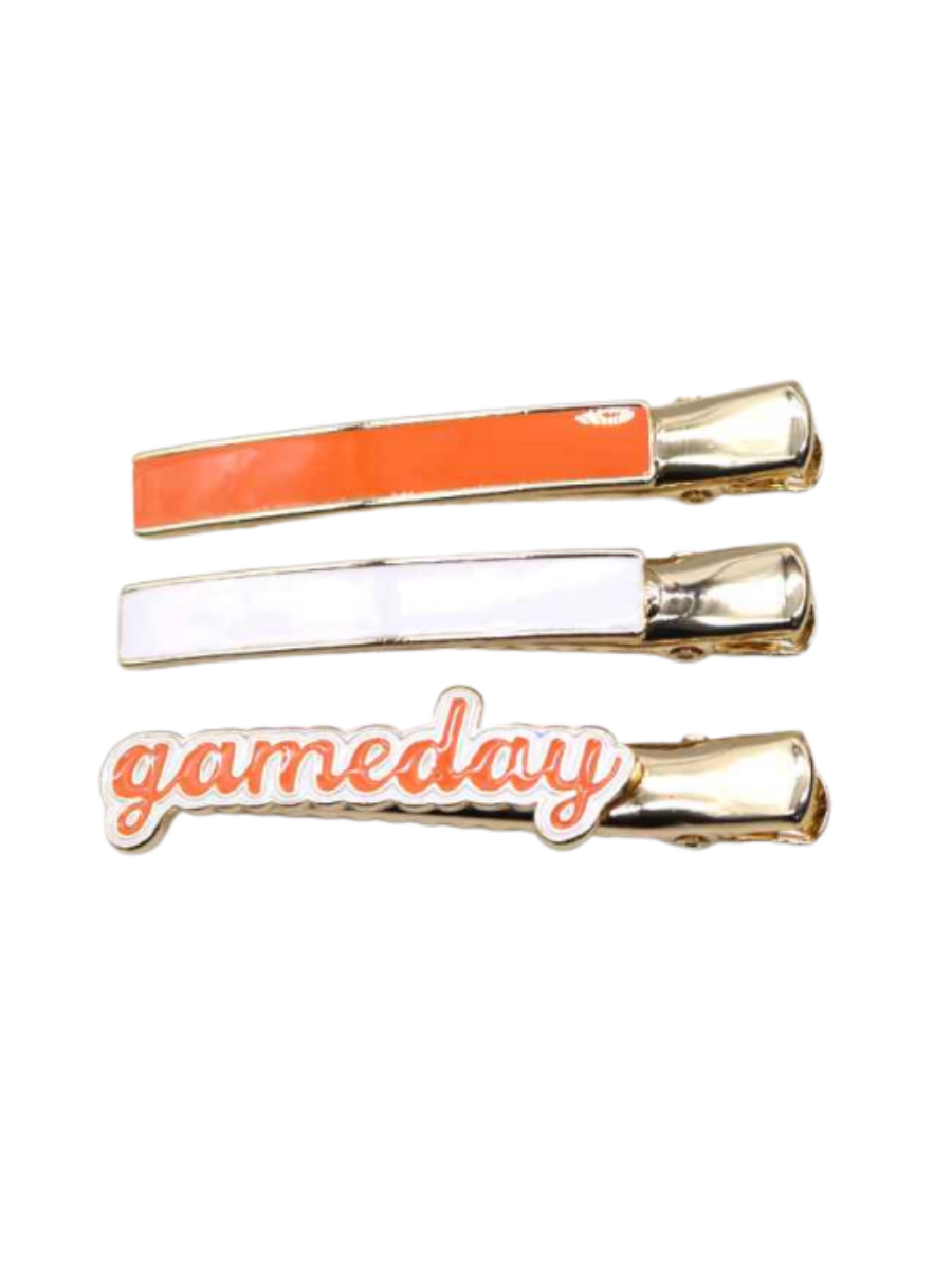 Tailgate Queen 3 Piece Hair Clip Set