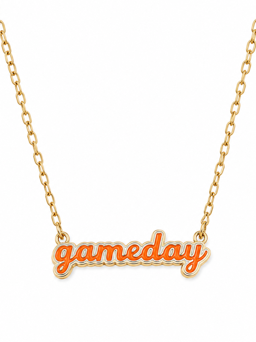 Gameday Letter Pendant Necklace