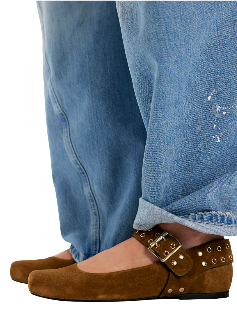 Free People Maggie Mary Jane Flats