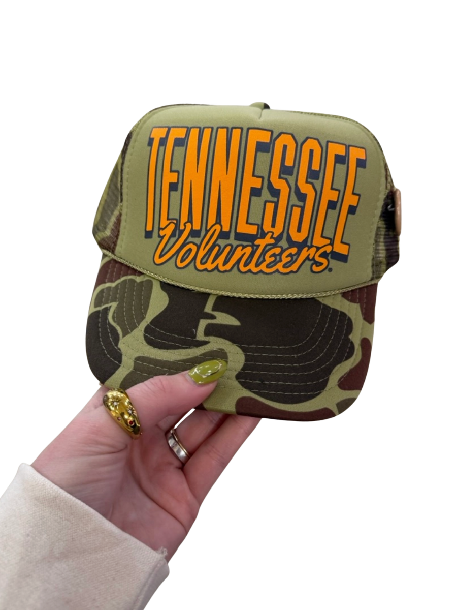Tennessee Volunteers Game Day Camo Trucker Hat