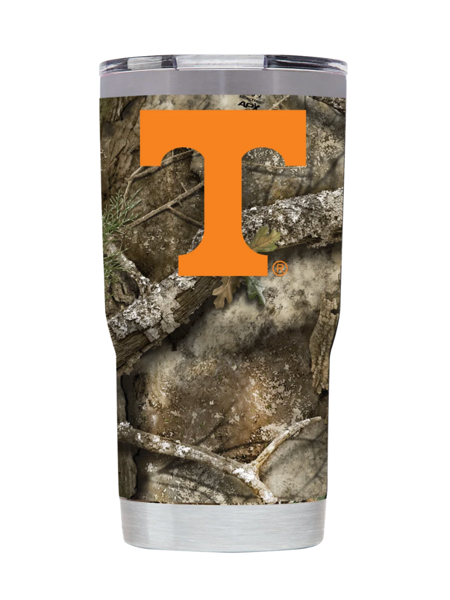 Tennessee Power T 20oz Realtree Camo Tumbler