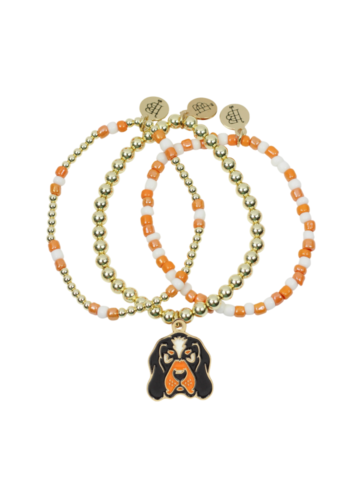 Tailgate Stretch Stack Bracelet Set