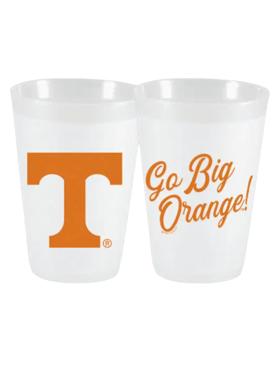 Tennessee Vols Go Big Orange Frost Flex Cups - Set of 10