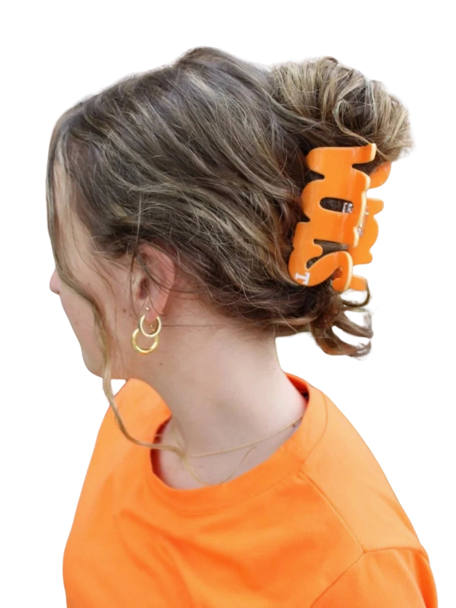 Tennessee Vols Word Claw Clip
