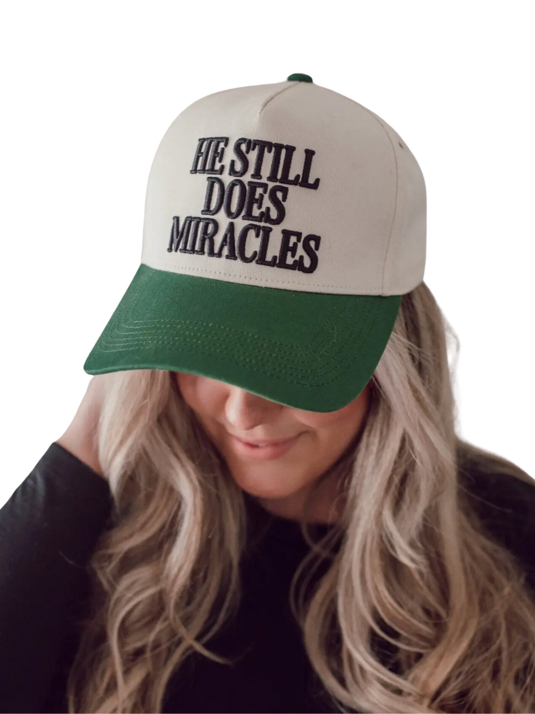 He Still Does Miracles Trucker Hat