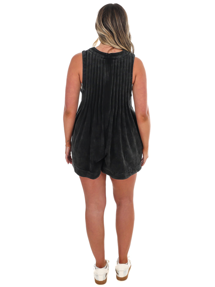 Easy Hour V-Neck Romper