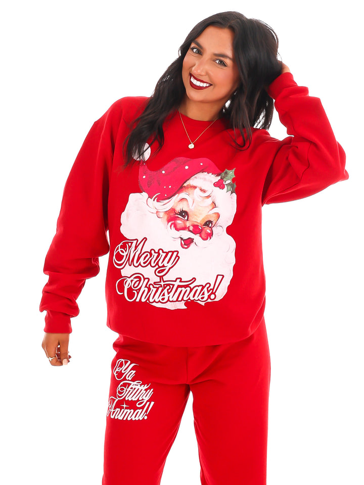 Vintage Santa Sweatshirt