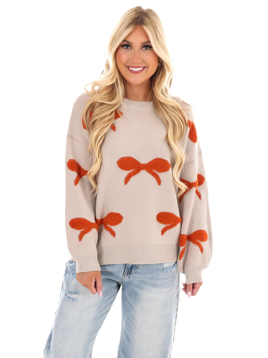 Go Get It Ribbon Sweater