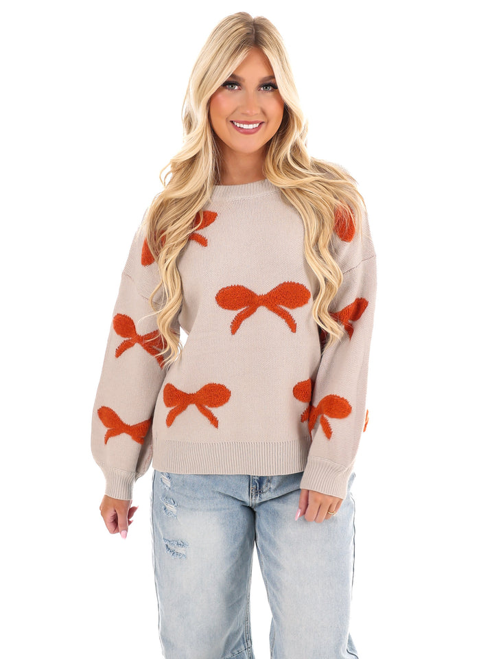Go Get It Ribbon Sweater