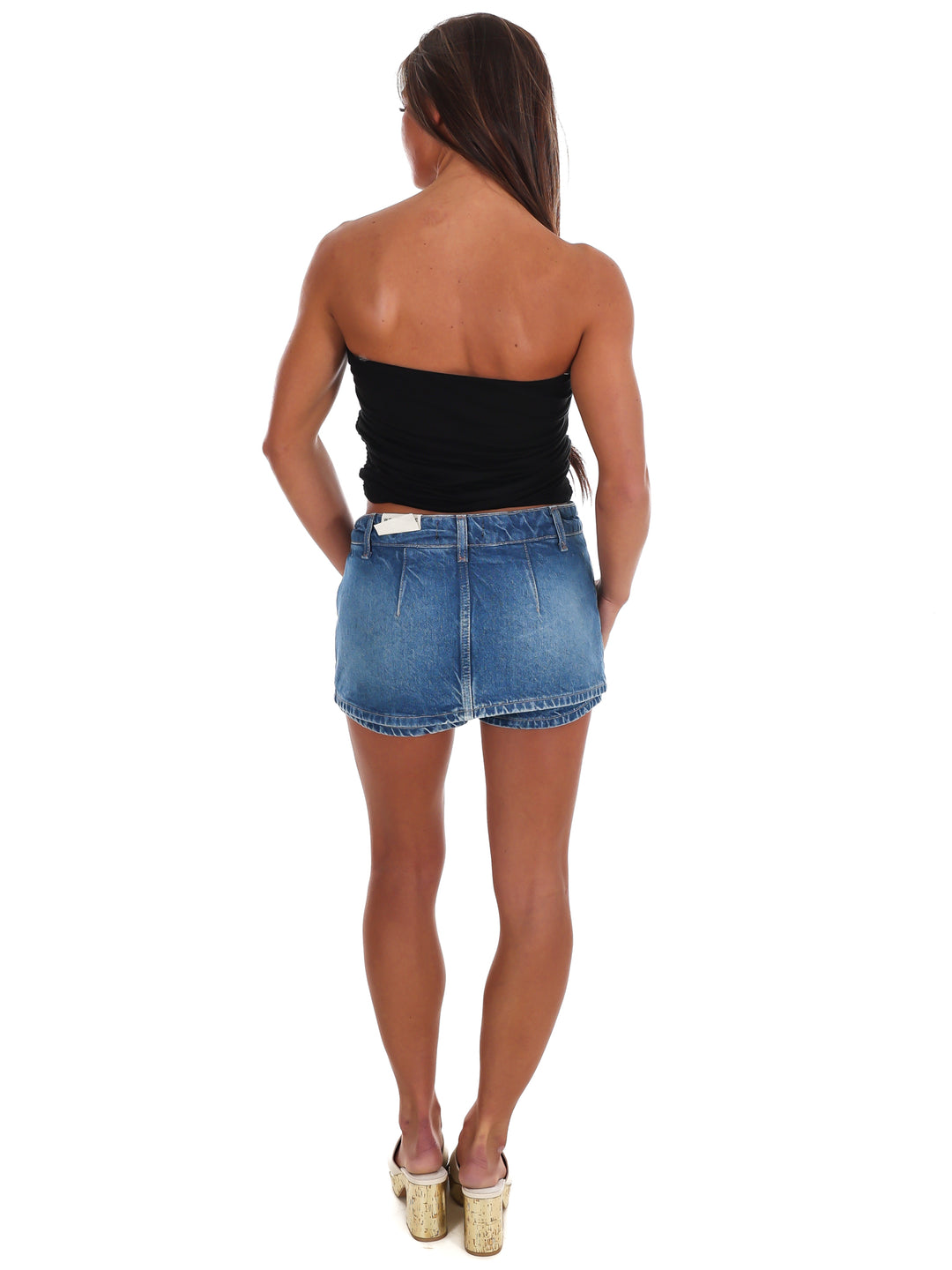Pretty Little Thing Ruched Tube Top