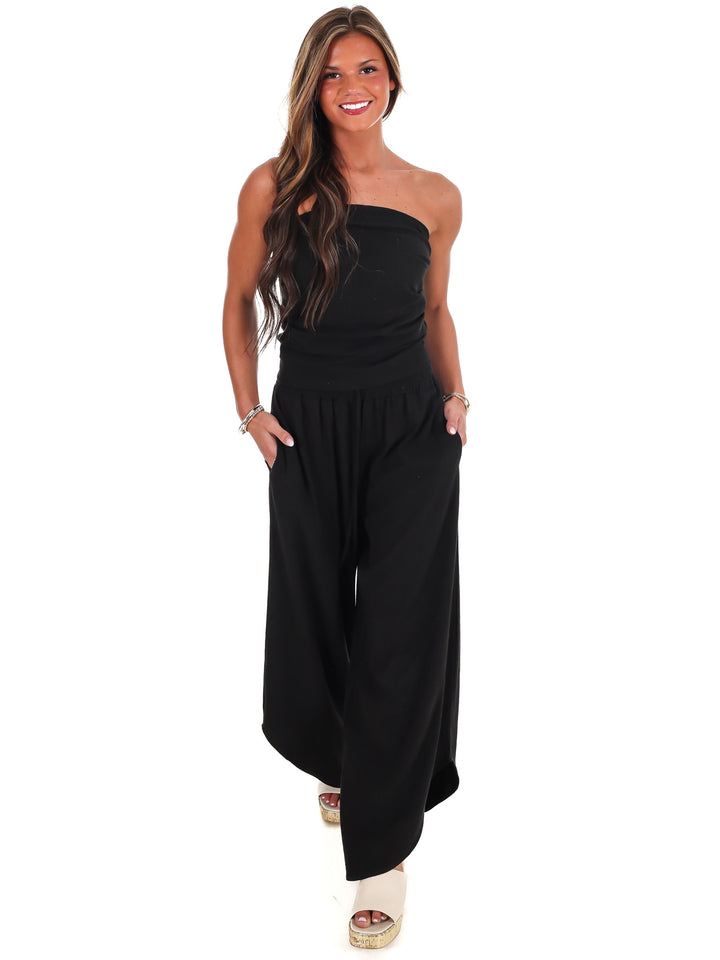 Sandy Shores Linen Tube Top