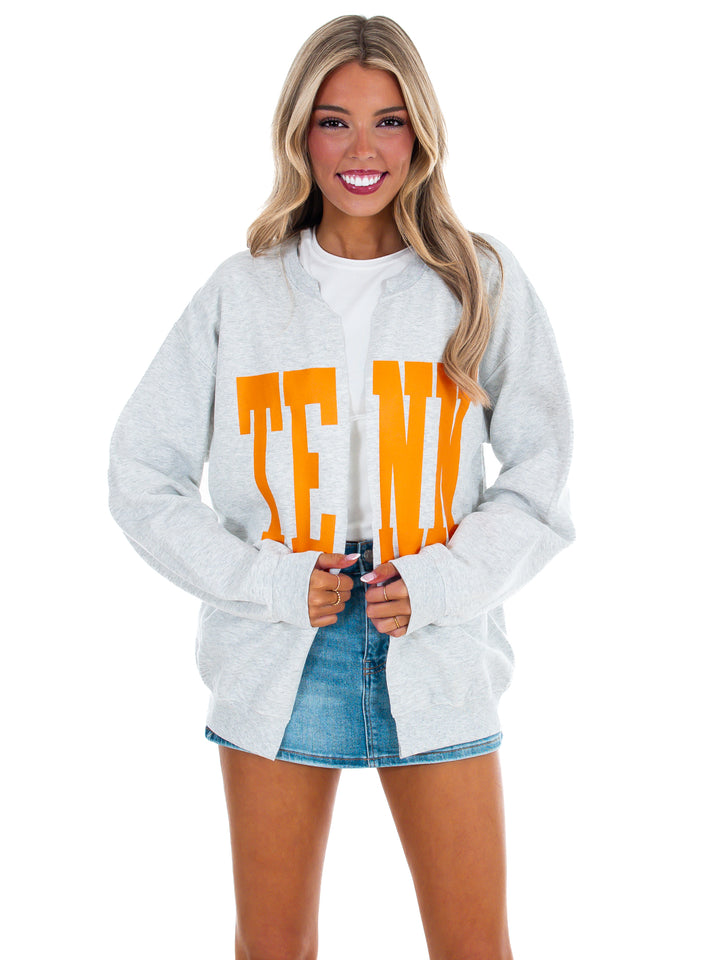 TENN Sweatshirt Cardigan