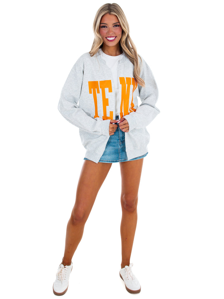 TENN Sweatshirt Cardigan