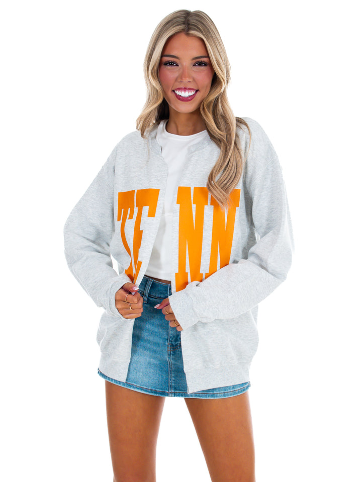 TENN Sweatshirt Cardigan