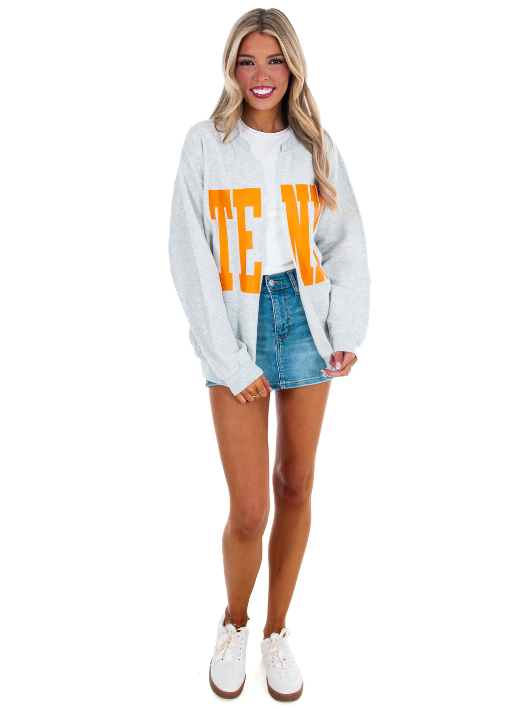 TENN Sweatshirt Cardigan