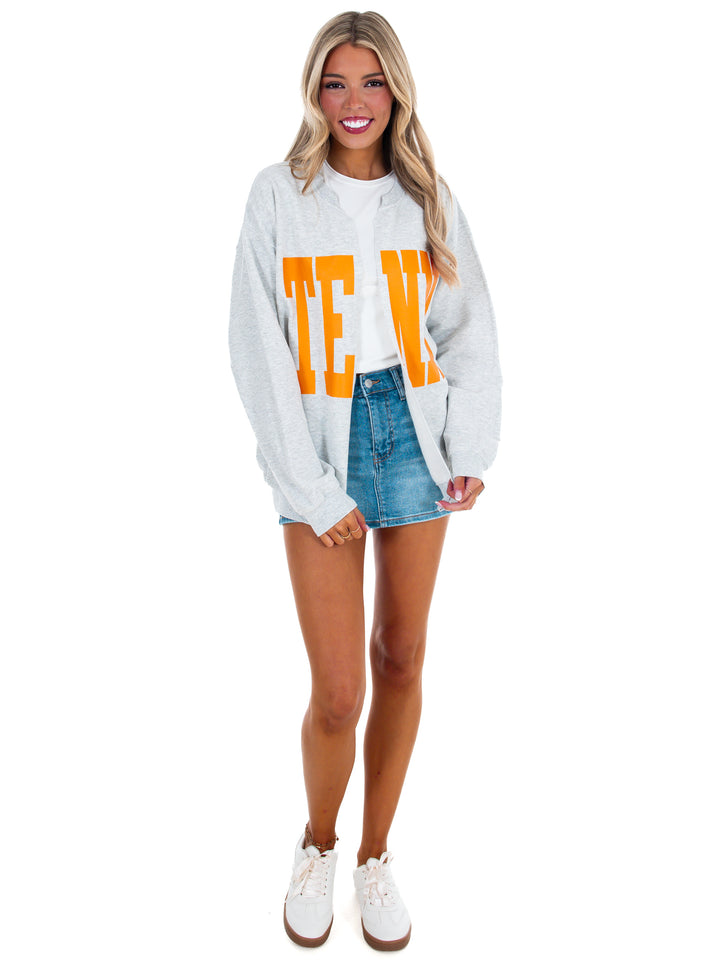 TENN Sweatshirt Cardigan