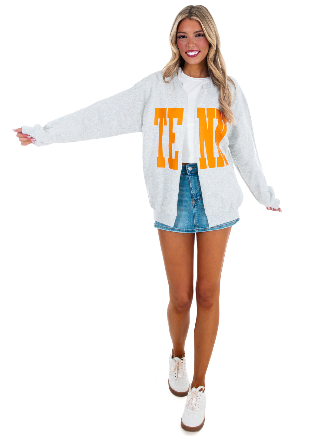 TENN Sweatshirt Cardigan