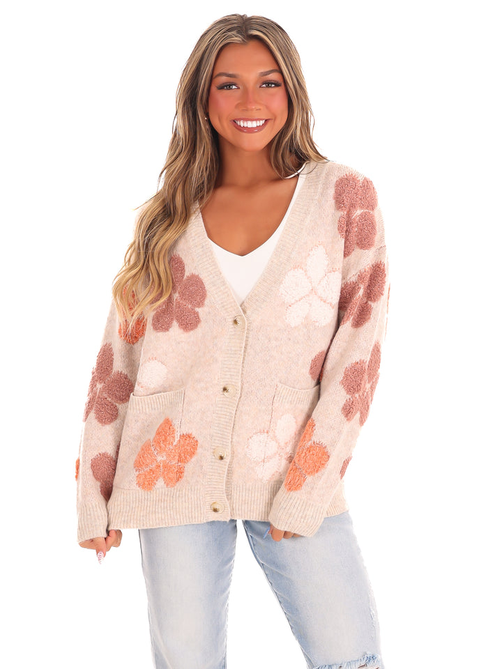 Floral Fantasy Cardigan