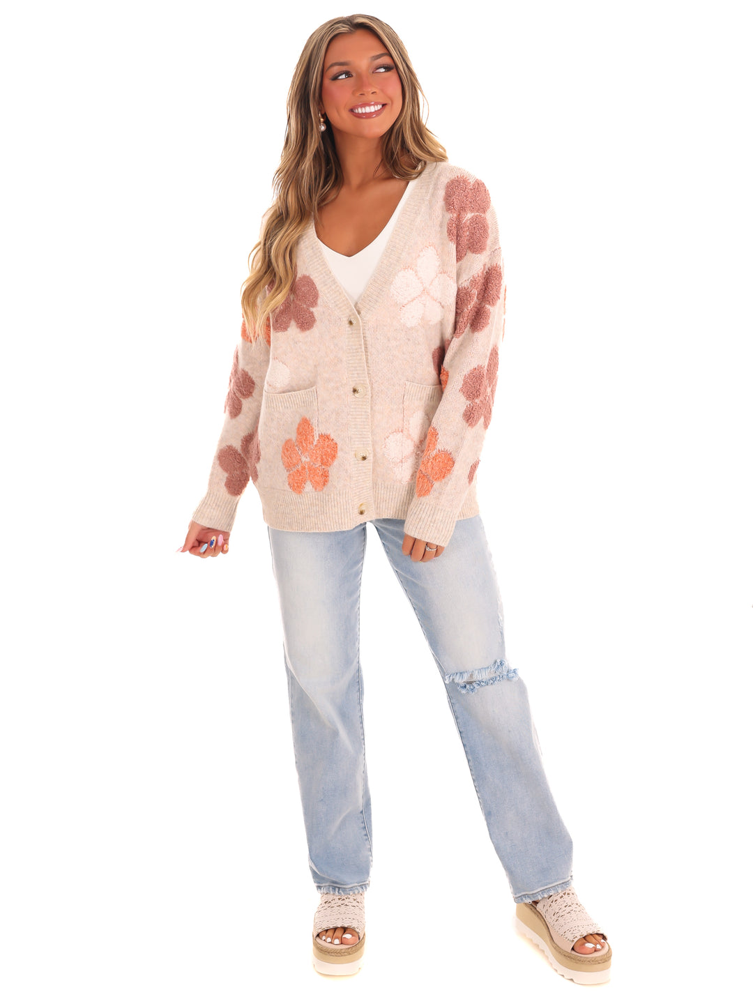 Floral Fantasy Cardigan